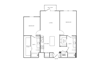 B2.1 Floorplan Floorplan showing the B2.1 floorplan for The Margo